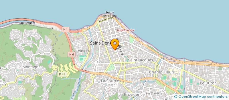 localisation de l'entreprise MHOSARD à SAINT-DENIS
