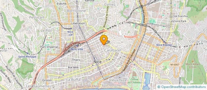 localisation de l'entreprise MHP  NICE