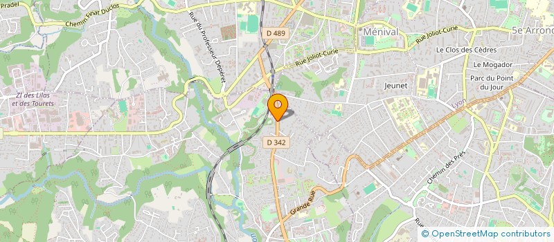 localisation de l'entreprise MHP  FRANCHEVILLE