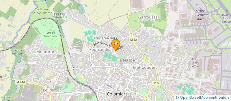 localisation de l'entreprise MHP CONSTRUCTIONS à COLOMIERS