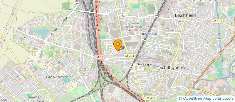 localisation de l'entreprise MHR à SCHILTIGHEIM