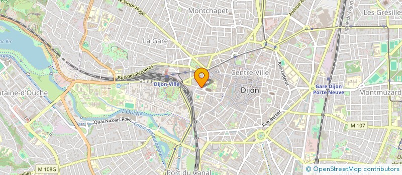 localisation de l'entreprise MHR GROUPE à DIJON