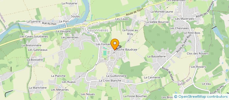 localisation de l'entreprise MHRSB  SAVONNIERES