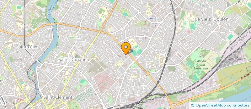 localisation de l'entreprise MHS CONSEIL à NANTES