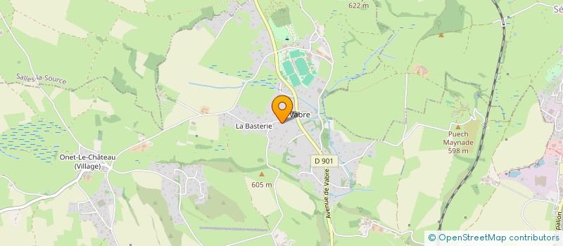 localisation de l'entreprise MHSBC 2  ONET-LE-CHATEAU