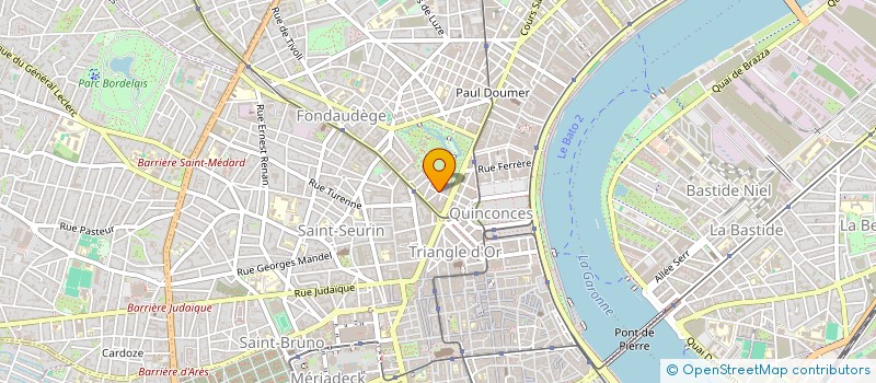 localisation de l'entreprise MHSD  BORDEAUX