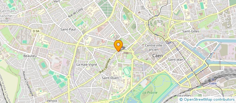 localisation de l'entreprise MHSD19 à CAEN