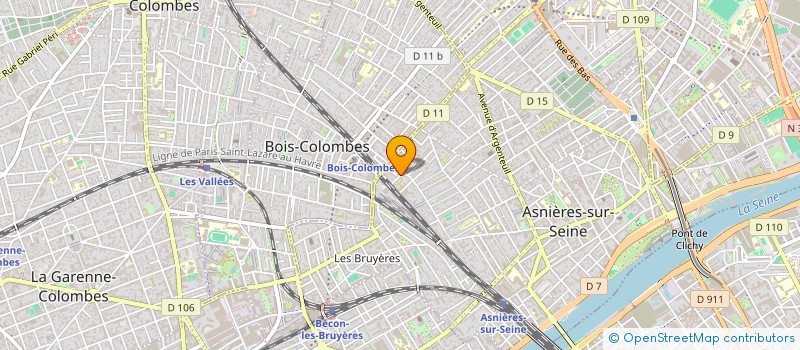 localisation de l'entreprise MHSE-MOMO à ASNIERES-SUR-SEINE