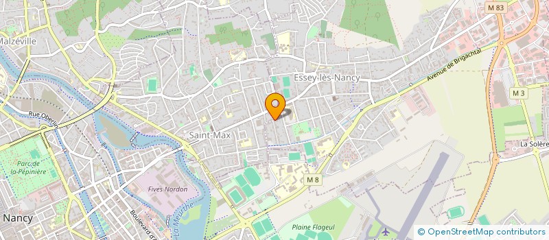 localisation de l'entreprise MHSP  SAINT-MAX