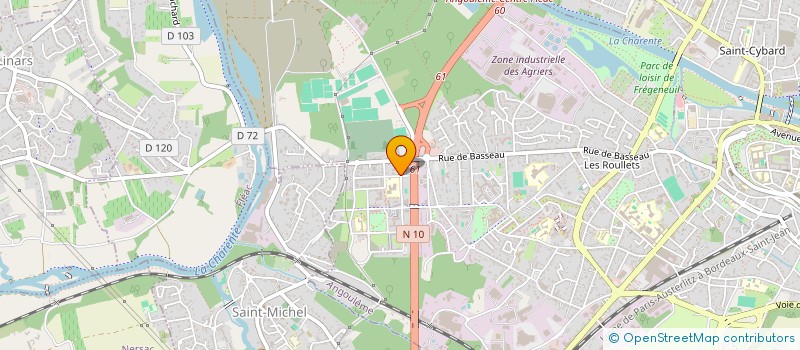 localisation de l'entreprise MHSS à ANGOULEME