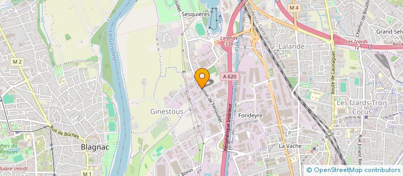 localisation de l'entreprise MHT20  TOULOUSE