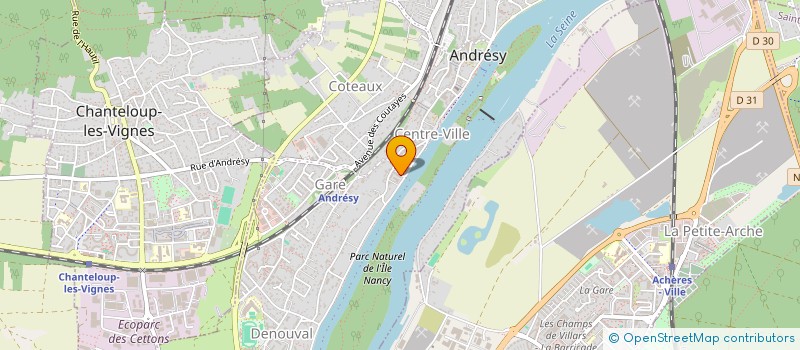 localisation de l'entreprise MHTAB CONSULTING  POISSY