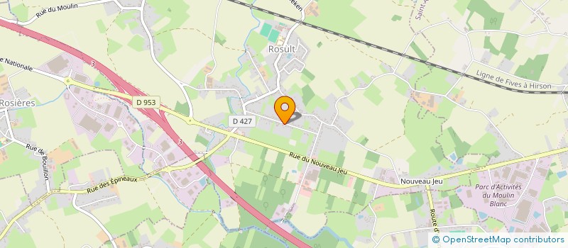 localisation de l'entreprise MHTG PATRIMOINE  ROSULT