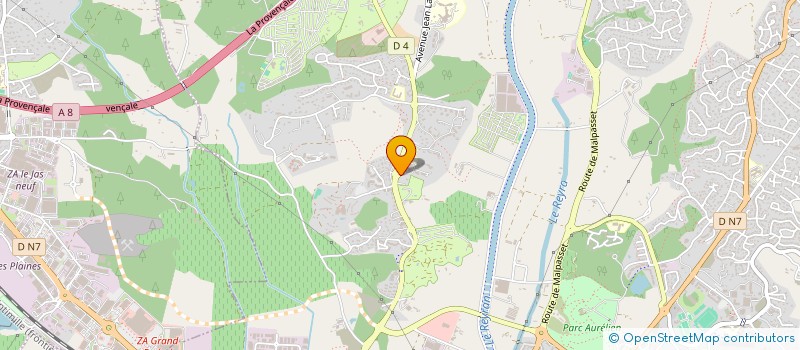 localisation de l'entreprise MHTP CONSTRUCTION à FREJUS