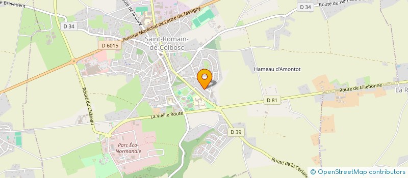 localisation de l'entreprise MHTS  SAINT-ROMAIN-DE-COLBOSC