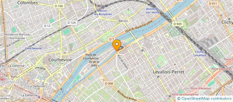 localisation de l'entreprise MHTTD à NEUILLY-SUR-SEINE