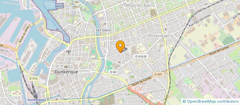 localisation de l'entreprise MHURAZ à DUNKERQUE