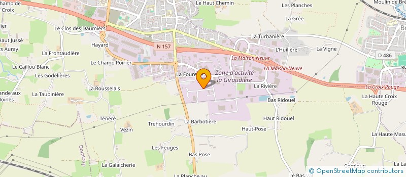 localisation de l'entreprise MHV à NOYAL-SUR-VILAINE
