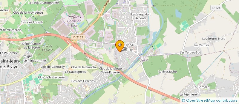 localisation de l'entreprise MHX INVEST à BOIGNY-SUR-BIONNE
