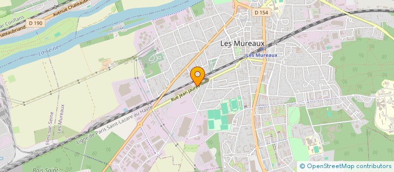 localisation de l'entreprise MHY à LES MUREAUX