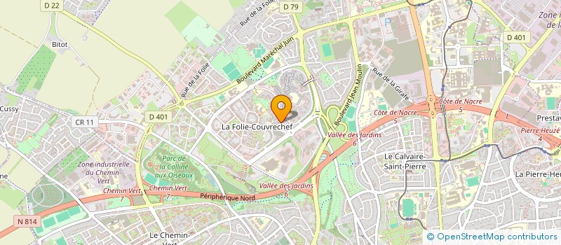 localisation de l'entreprise MHY19 à CAEN
