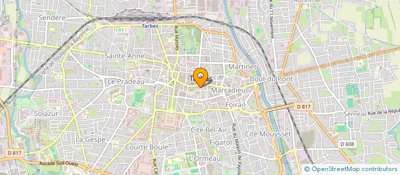 localisation de l'entreprise MHYR  TARBES