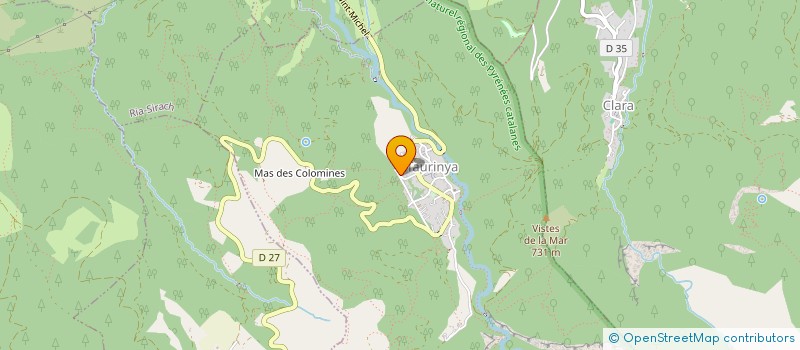 localisation de l'entreprise MHYRA  TAURINYA