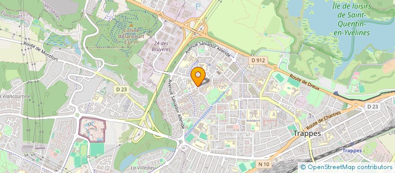 localisation de l'entreprise MHZ VTC à TRAPPES