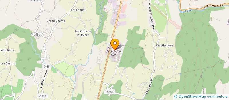 localisation de l'entreprise MI 21  CHATEAUVIEUX