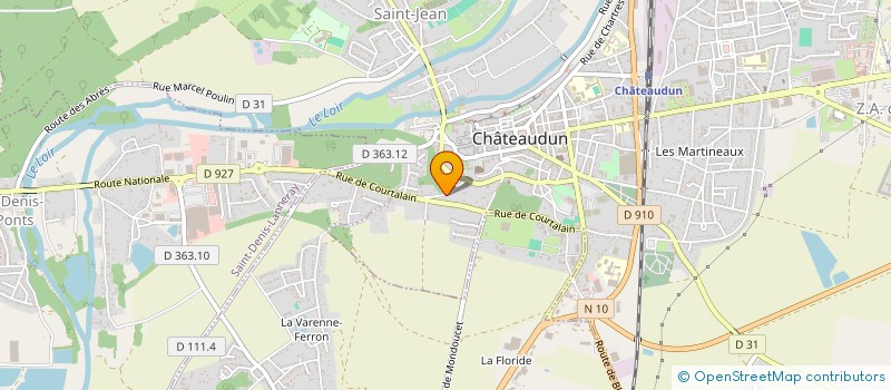 localisation de l'entreprise MI 28 à CHATEAUDUN