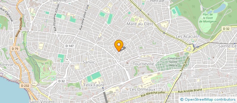 localisation de l'entreprise MI à LE HAVRE