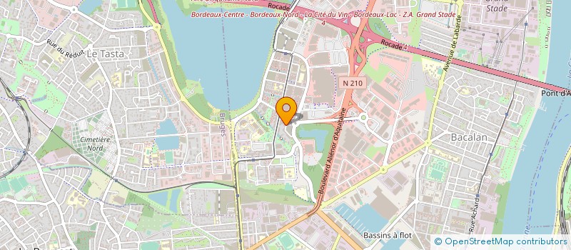 localisation de l'entreprise MI  BORDEAUX