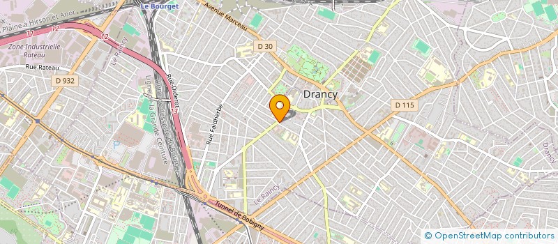 localisation de l'entreprise MI.A.P.  DRANCY