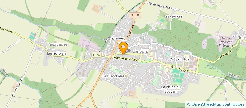 localisation de l'entreprise MI AGRADI à LIMOURS