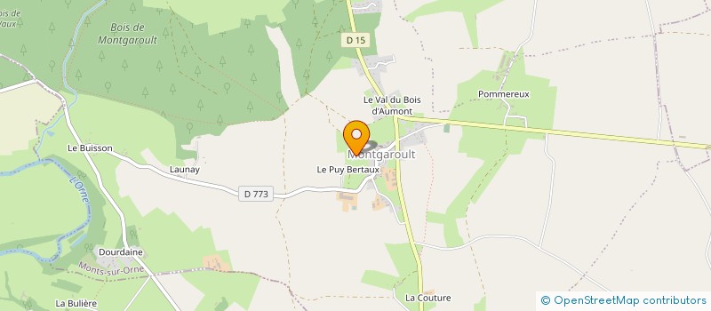 localisation de l'entreprise MI-BOIS AGENCEMENT à MONTS-SUR-ORNE