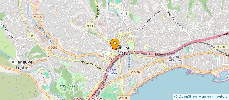 localisation de l'entreprise MI BOUTIQUE LATINA à CAGNES-SUR-MER