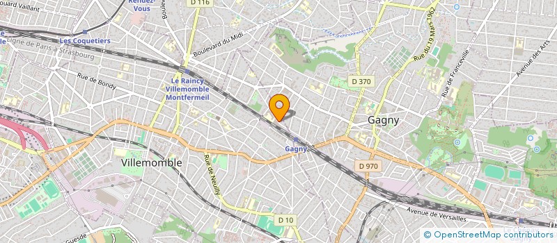 localisation de l'entreprise MI-CA à VILLEMOMBLE