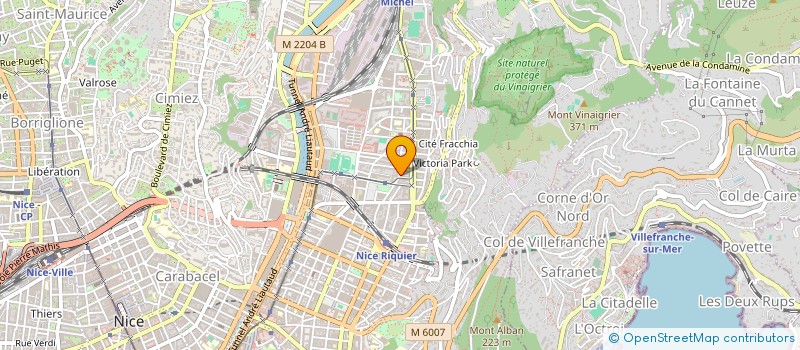 localisation de l'entreprise MI CHAUD MI FRAIS à NICE