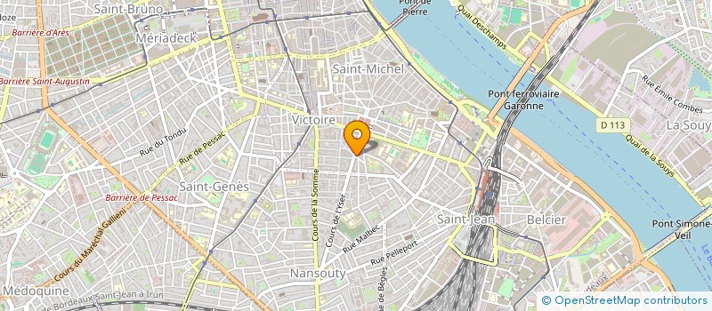 localisation de l'entreprise MI COIFFURE  BORDEAUX