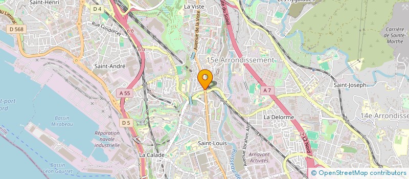 localisation de l'entreprise MI COMPANY  MARSEILLE