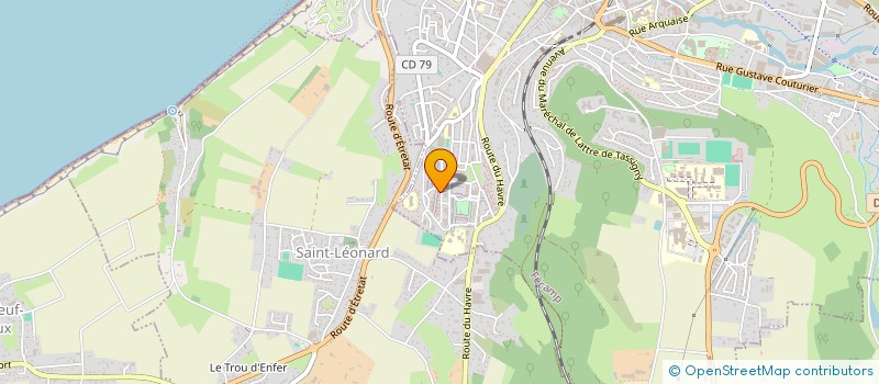 localisation de l'entreprise MI COOP  FECAMP