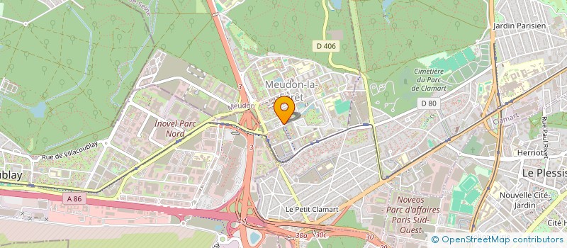 localisation de l'entreprise MI-COUL à MEUDON