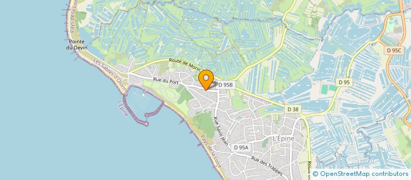 localisation de l'entreprise MI D'EAU-MI SOL à L'EPINE