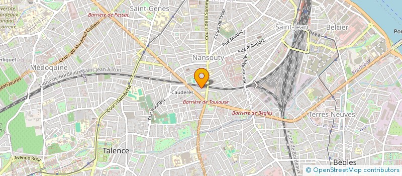 localisation de l'entreprise MI FA SON à BORDEAUX