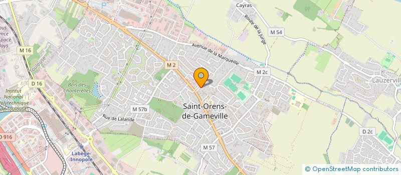 localisation de l'entreprise MI GATA à SAINT-ORENS-DE-GAMEVILLE