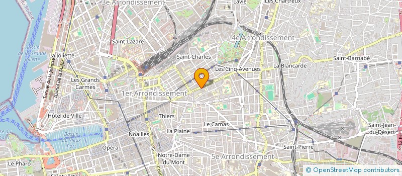 localisation de l'entreprise MI GRAND MUSIC (MIG M) à MARSEILLE