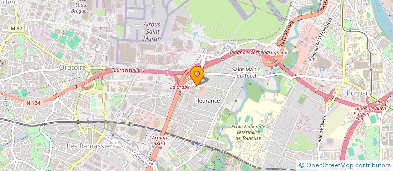 localisation de l'entreprise MI-GSO  TOULOUSE