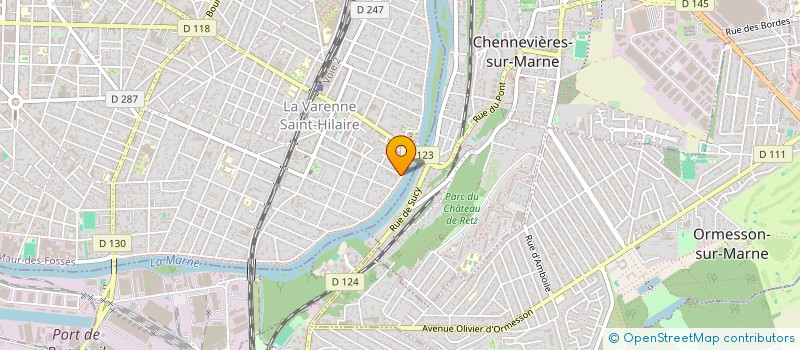 localisation de l'entreprise MI INVEST à SAINT-MAUR-DES-FOSSES