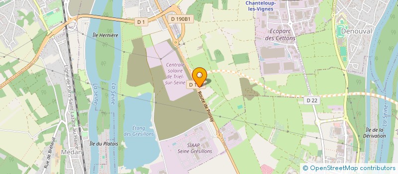 localisation de l'entreprise MI-JERR à TRIEL-SUR-SEINE