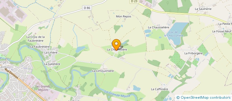 localisation de l'entreprise MI-K LAIT à MONTAIGU-VENDEE